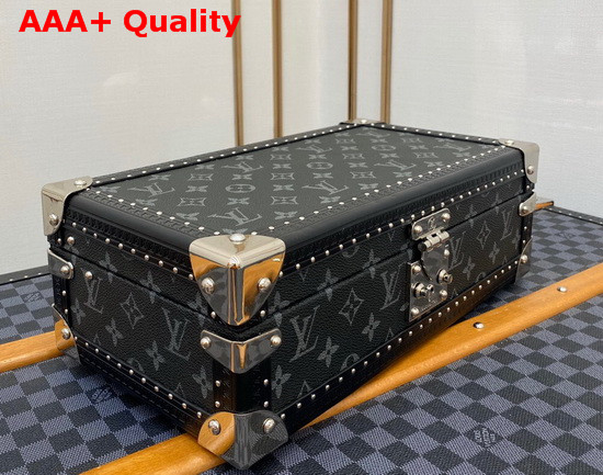 Louis Vuitton Jewelry Case Monogram Eclipse Canvas Replica