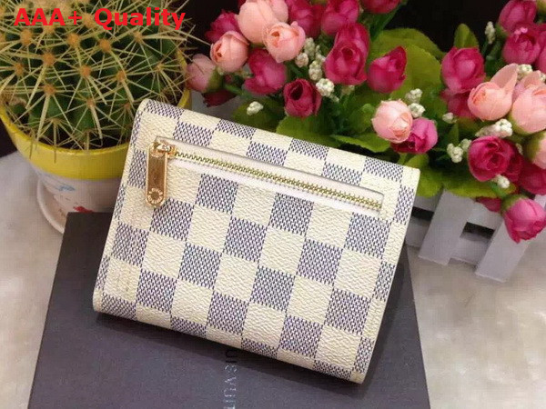 Louis Vuitton Joey Wallet in Damier Azur Canvas N60030 Replica