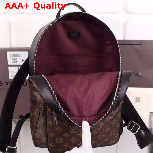 Louis Vuitton Josh Backpack in Monogram Macassar Replica