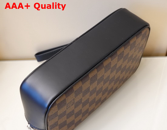 Louis Vuitton Kasai Clutch Damier Ebene Canvas Replica