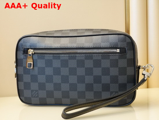 Louis Vuitton Kasai Clutch Damier Graphite Canvas N41664 Replica