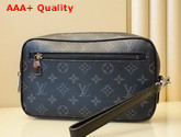 Louis Vuitton Kasai Clutch Monogram Eclipse Canvas Replica