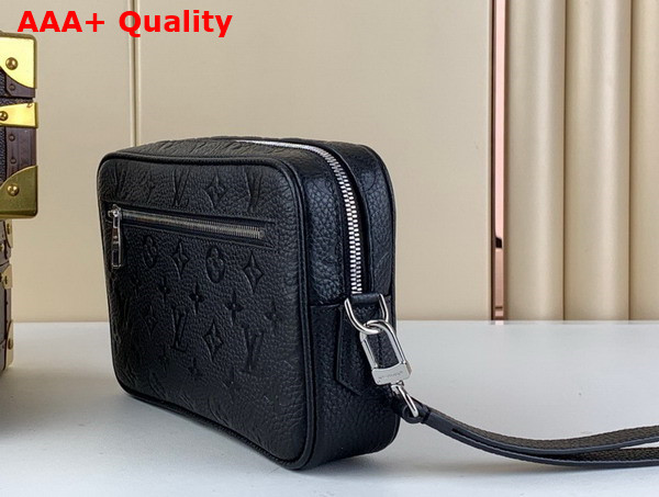 Louis Vuitton Kasai Clutch in Black Monogram Empreinte Leather Replica