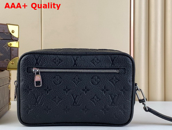 Louis Vuitton Kasai Clutch in Black Monogram Empreinte Leather Replica