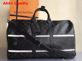 Louis Vuitton Keepall 45 Bandouliere Monogram Eclipse Flash M43413 Replica