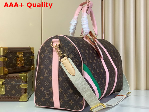 Louis Vuitton Keepall 45 Part of the Houses Tennis Capsule Monogram Canvas M25822 Replica