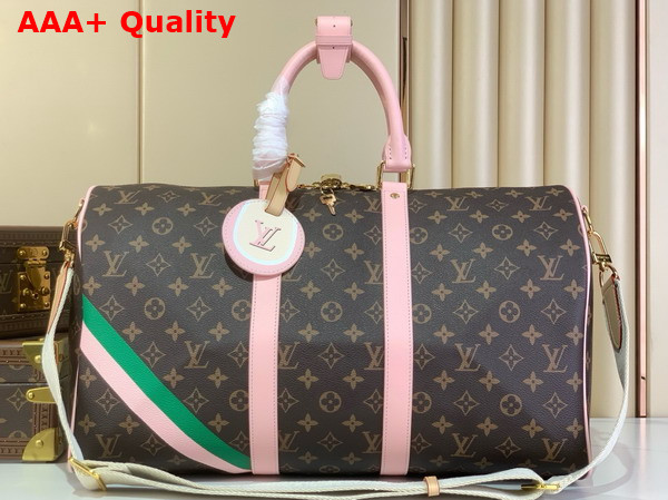 Louis Vuitton Keepall 45 Part of the Houses Tennis Capsule Monogram Canvas M25822 Replica