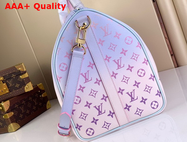 Louis Vuitton Keepall 45B Sunrise Pastel Monogram Coated Canvas M59943 Replica