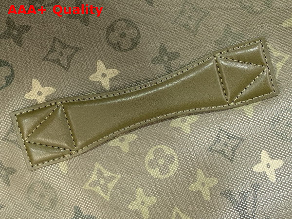 Louis Vuitton Keepall 50 Backpack Khaki Green Monogram Surplus Coated Canvas M26964 Replica
