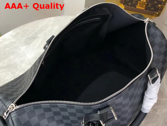 Louis Vuitton Keepall 50 Bandouliere Gris N40264 Replica