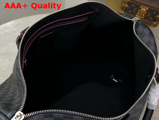 Louis Vuitton Keepall 50 Bandouliere Red N40262 Replica