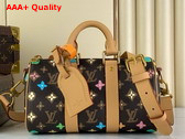 Louis Vuitton Keepall Bandouliere 25 Bag in Chocolate Monogram Craggy Coated Canvas M24849 Replica