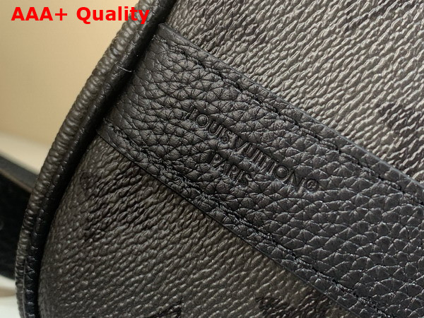 Louis Vuitton Keepall Bandouliere 25 Black Monogram Midnight Coated Canvas M28369 Replica
