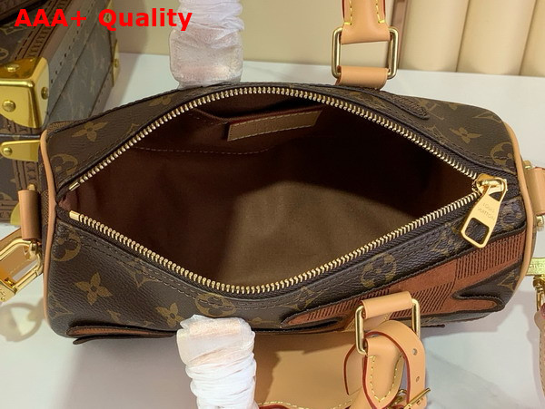 Louis Vuitton Keepall Bandouliere 25 City Bag Brown Monogram Landscape Coated Canvas M15428 Replica
