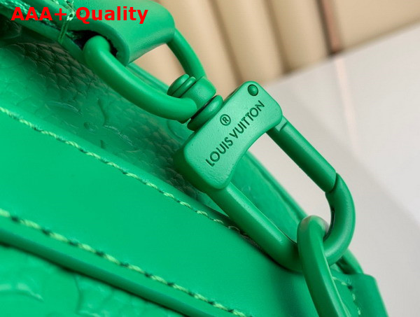 Louis Vuitton Keepall Bandouliere 25 Green Taurillon Monogram Leather M20929 Replica