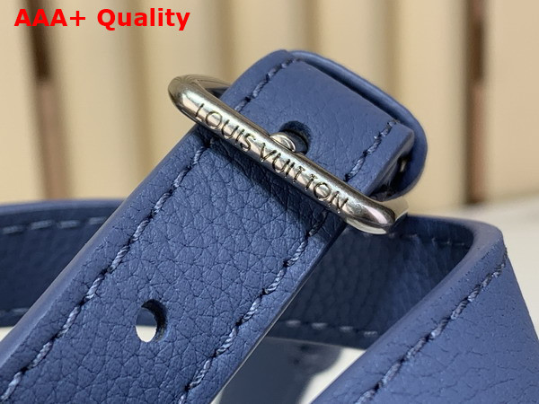 Louis Vuitton Keepall Bandouliere 25 Indigo Blue Damoflage Coated Canvas M28600 Replica