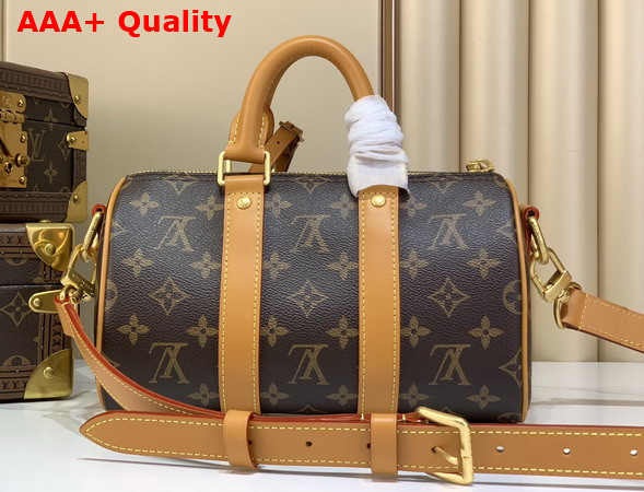 Louis Vuitton Keepall Bandouliere 25 Monogram Archive Coated Canvas M28957 Replica