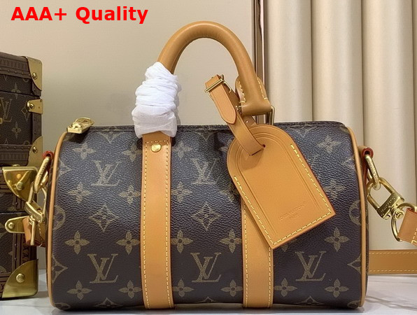 Louis Vuitton Keepall Bandouliere 25 Monogram Archive Coated Canvas M28957 Replica