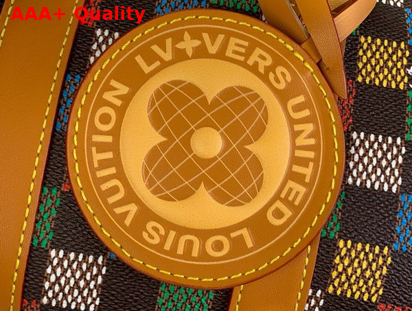 Louis Vuitton Keepall Bandouliere 25 Multicolor Damier Ebene Canvas N00148 Replica
