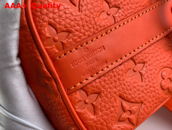 Louis Vuitton Keepall Bandouliere 25 Orange Taurillon Monogram Leather M20930 Replica