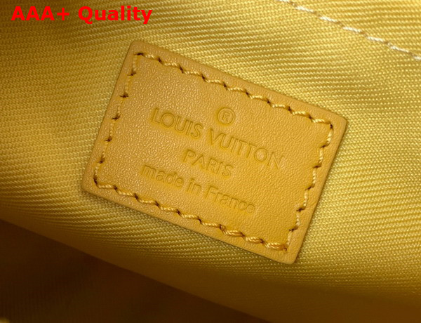 Louis Vuitton Keepall Bandouliere 25 Yellow Monogram Heritage Coated Canvas M13166 Replica