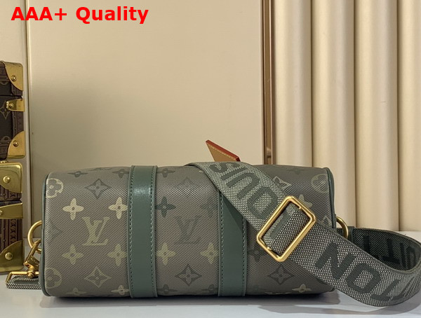Louis Vuitton Keepall Bandouliere 25 in Khaki Monogram Surplus Coated Canvas M26930 Replica