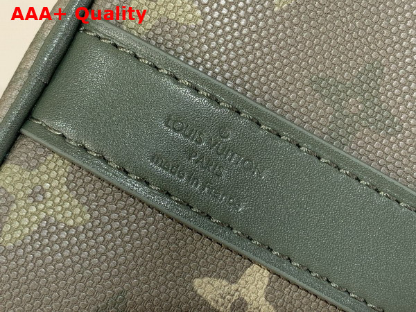Louis Vuitton Keepall Bandouliere 25 in Khaki Monogram Surplus Coated Canvas M26930 Replica