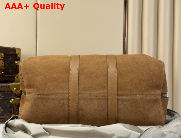 Louis Vuitton Keepall Bandouliere 35 Extendable Tan Suede Calfskin M2A548 Replica