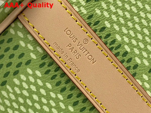 Louis Vuitton Keepall Bandouliere 35 Green Damier Golf Coated Canvas N40671 Replica