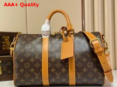 Louis Vuitton Keepall Bandouliere 35 Monogram Archive Coated Canvas M2A210 Replica