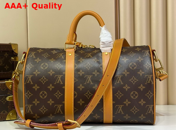 Louis Vuitton Keepall Bandouliere 35 Monogram Archive Coated Canvas M2A210 Replica