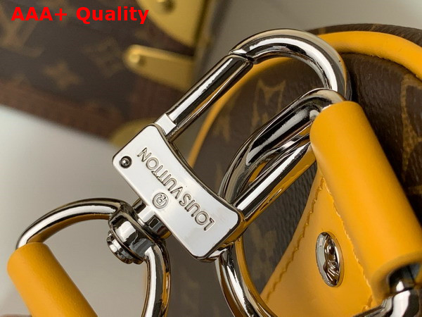 Louis Vuitton Keepall Bandouliere 35 Safran Yellow Monogram Macassar Coated Canvas and Cowhide Leather M13201 Replica