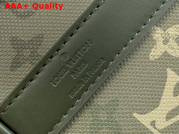 Louis Vuitton Keepall Bandouliere 35 in Khaki Green Monogram Surplus Coated Canvas M27054 Replica