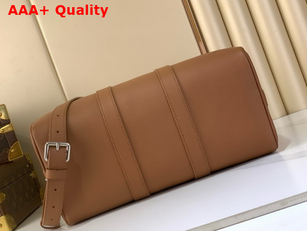 Louis Vuitton Keepall Bandouliere 35 in Tan Waxy Calfskin M25980 Replica