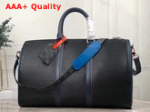 Louis Vuitton Keepall Bandouliere 45 Black Epi Leather Replica