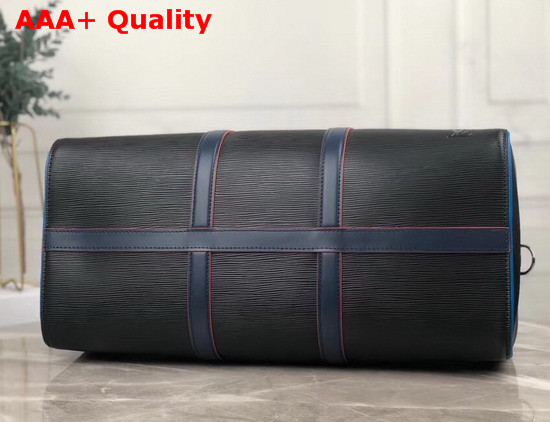 Louis Vuitton Keepall Bandouliere 45 Black Epi Leather Replica