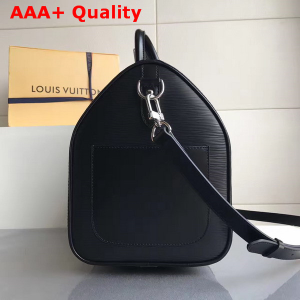 Louis Vuitton Keepall Bandouliere 45 Black Epi Leather Supreme Replica