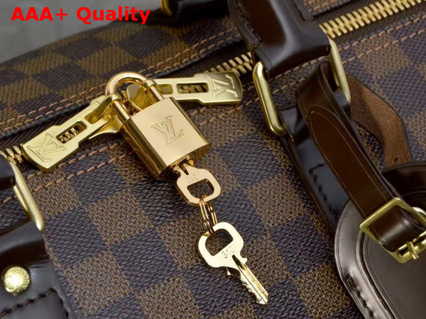 Louis Vuitton Keepall Bandouliere 45 Damier Ebene N41428 Replica