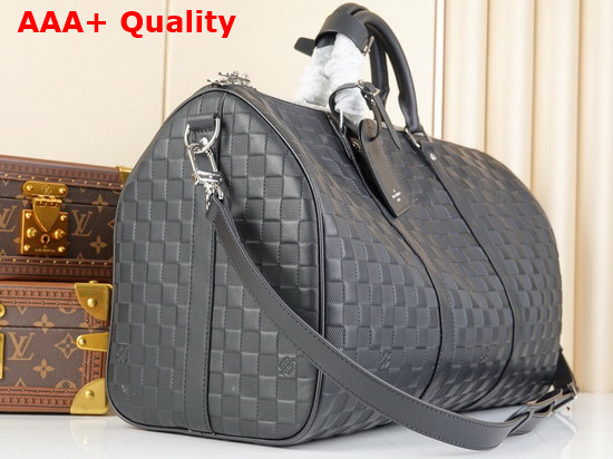 Louis Vuitton Keepall Bandouliere 45 Damier Infini Leather Replica