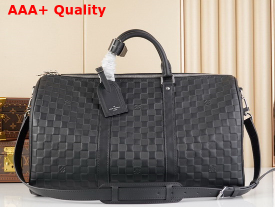 Louis Vuitton Keepall Bandouliere 45 Damier Infini Leather Replica