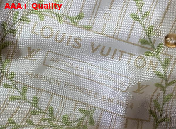Louis Vuitton Keepall Bandouliere 45 LV Stamp Canvas Banana Yellow M28678 Replica