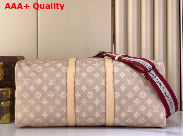 Louis Vuitton Keepall Bandouliere 45 Meowgram Coated Canvas M25787 Replica