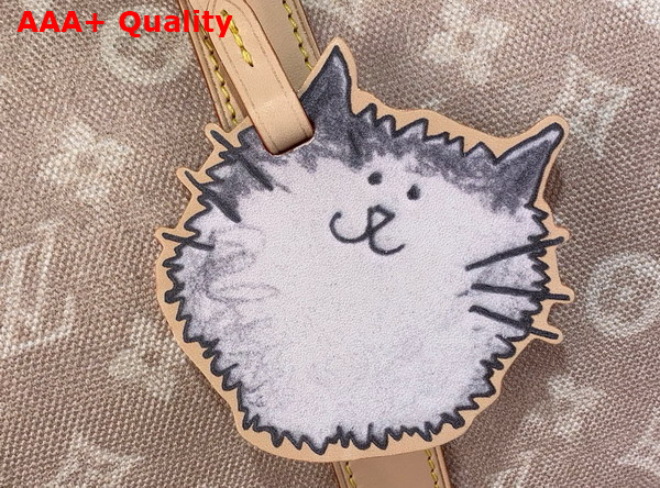 Louis Vuitton Keepall Bandouliere 45 Meowgram Coated Canvas M25787 Replica