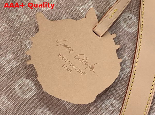 Louis Vuitton Keepall Bandouliere 45 Meowgram Coated Canvas M25787 Replica