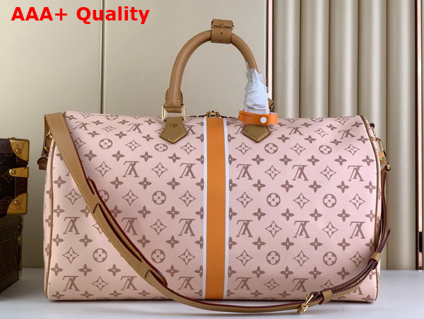 Louis Vuitton Keepall Bandouliere 45 Saffron Coated Canvas M23529 Replica