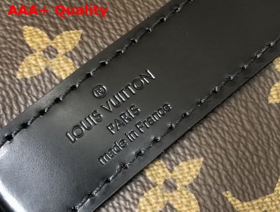 Louis Vuitton Keepall Bandouliere 45 in Monogram Canvas with a Printed Cartoon Wolf Replica