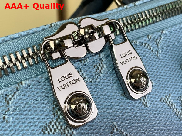 Louis Vuitton Keepall Bandouliere 50 Bag in Blue Monogram Heritage Coated Canvas M14837 Replica