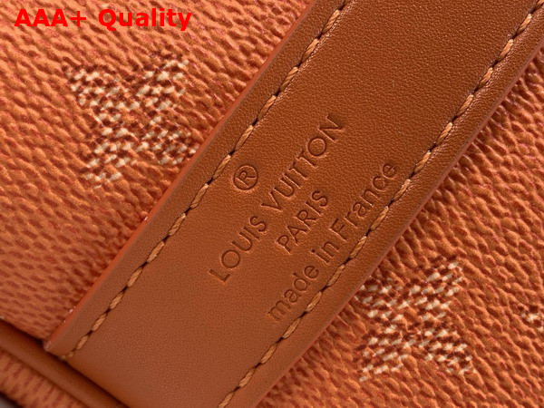 Louis Vuitton Keepall Bandouliere 50 Bag in Caramel Monogram Heritage Coated Canvas M26865 Replica