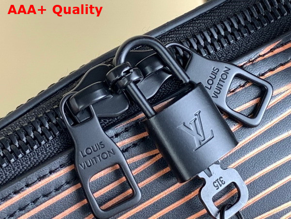 Louis Vuitton Keepall Bandouliere 50 Bag in Gradient Electric Sun Epi XL Calfskin Leather M23174 Replica