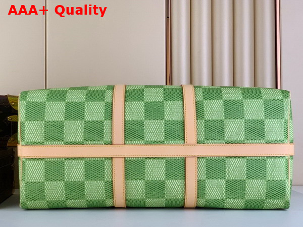 Louis Vuitton Keepall Bandouliere 50 Bag in Green Damier Golf Coated Canvas N40667 Replica